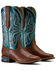 Image #2 - Ariat Women's Captivate Performance Western Boots - Broad Square Toe, Blue, hi-res