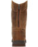 Image #5 - Georgia Boot Men's Athens Superlyte Waterproof Wellington Pull On Safety Boot - Moc toe, Brown, hi-res