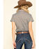 Image #2 - Rough Stock by Panhandle Women's Brown Geo Short Sleeve Western Shirt, , hi-res