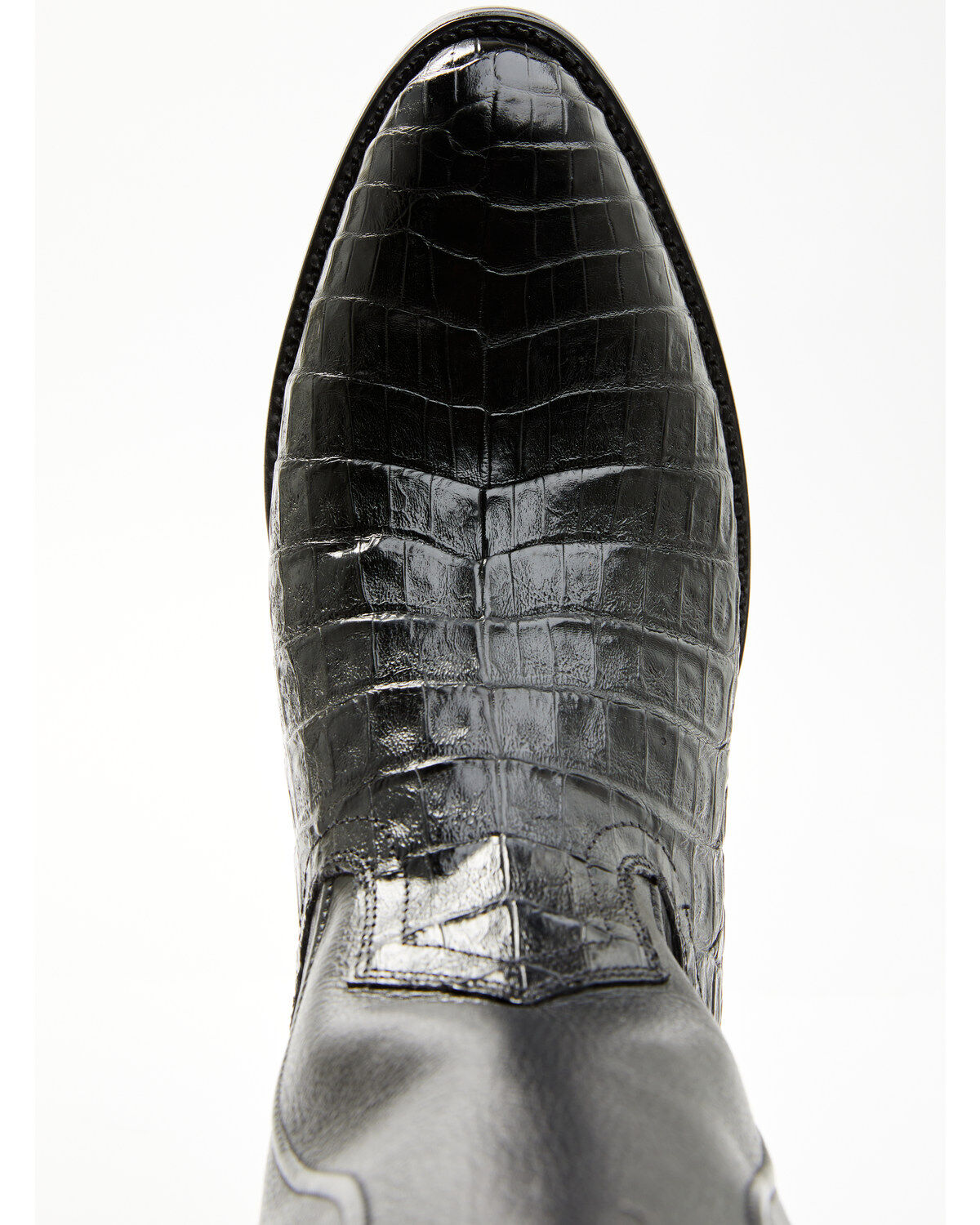 Image #6 - Cody James Black 1978® Men's Chapman Exotic Caiman Belly Western Boots - Round Toe, Black, hi-res