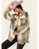 Image #1 - Fornia Women's Sequins Plaid Shacket, , hi-res