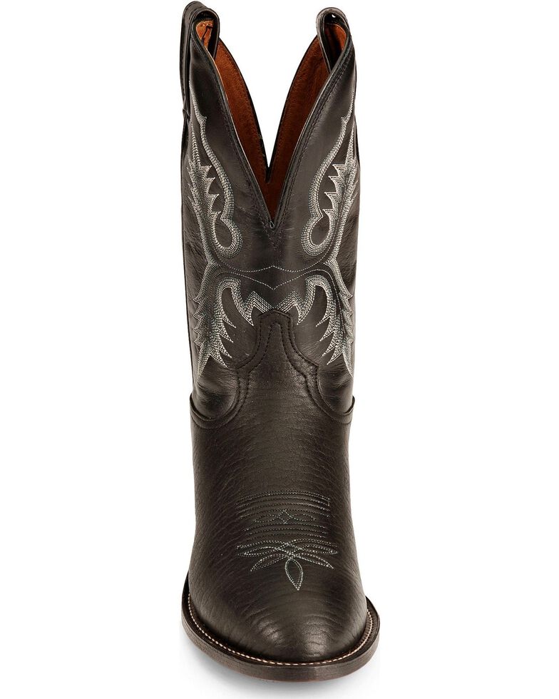tony lama black bullhide stockman boots