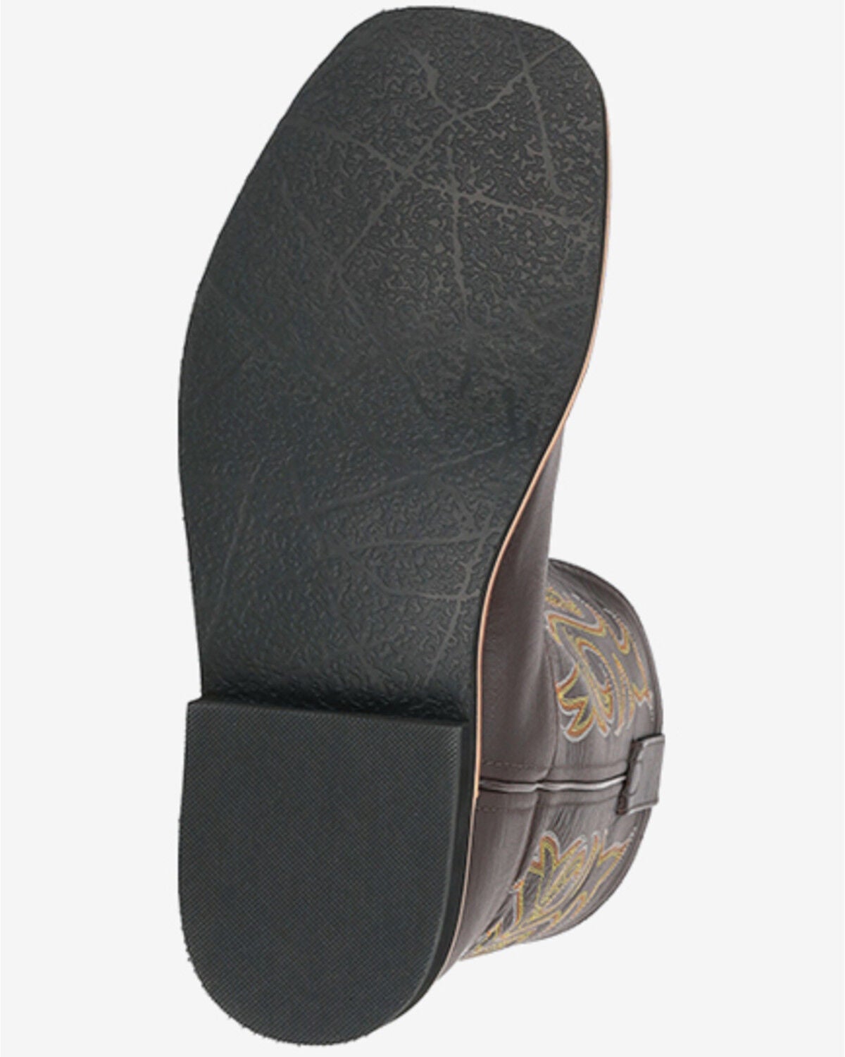 Image #6 - Smoky Mountain Men's Hidalgo Performance Western Boots - Broad Square Toe, Chocolate, hi-res