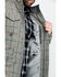 Image #4 - Powder River Outfitters Men's Heather Plaid Coat , , hi-res