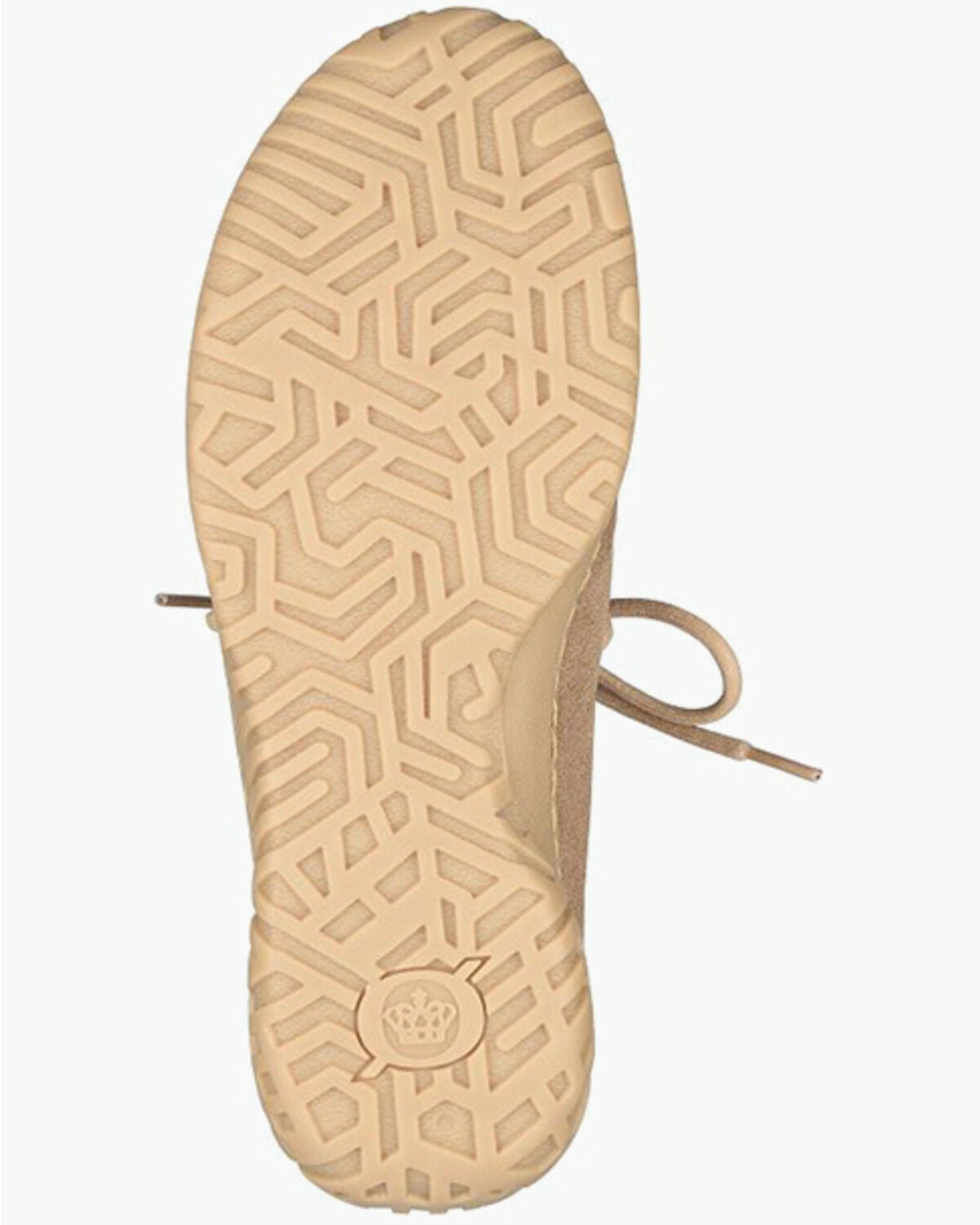 Image #7 - Born Women's Basin Suede Chukka Booties - Moc Toe, Cream, hi-res
