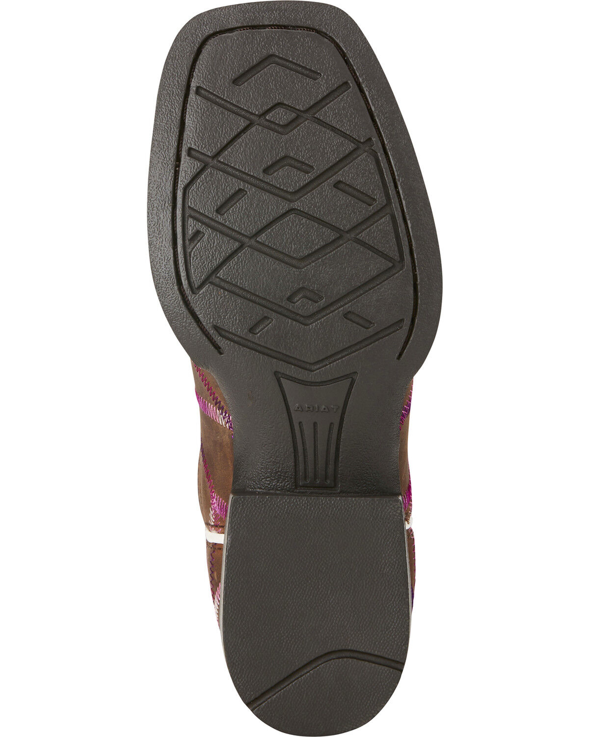 Image #3 - Ariat Girls' Twisted Tycoon Stitched Cowgirl Boots - Square Toe, , hi-res