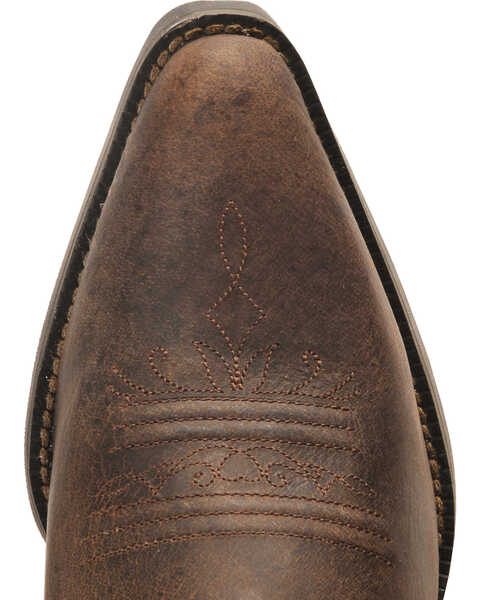 Image #6 - Justin Stampede Women's McKayla Tan Cowgirl Boots - Snip Toe, , hi-res