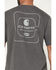 Image #4 - Carhartt Men's Relaxed Fit Lightweight Short Sleeve Pocket T-Shirt, Dark Grey, hi-res