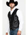 Image #3 - Liberty Wear Men's Jackson Lambskin Leather Vest - Big, Black, hi-res