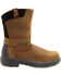 Image #2 - Georgia Men's FLXPoint Composition Toe Work Boots, Brown, hi-res