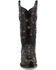 Black Star Women's Marfa Star Inlay Studded Leather Western Boot - Snip Toe , Black, hi-res
