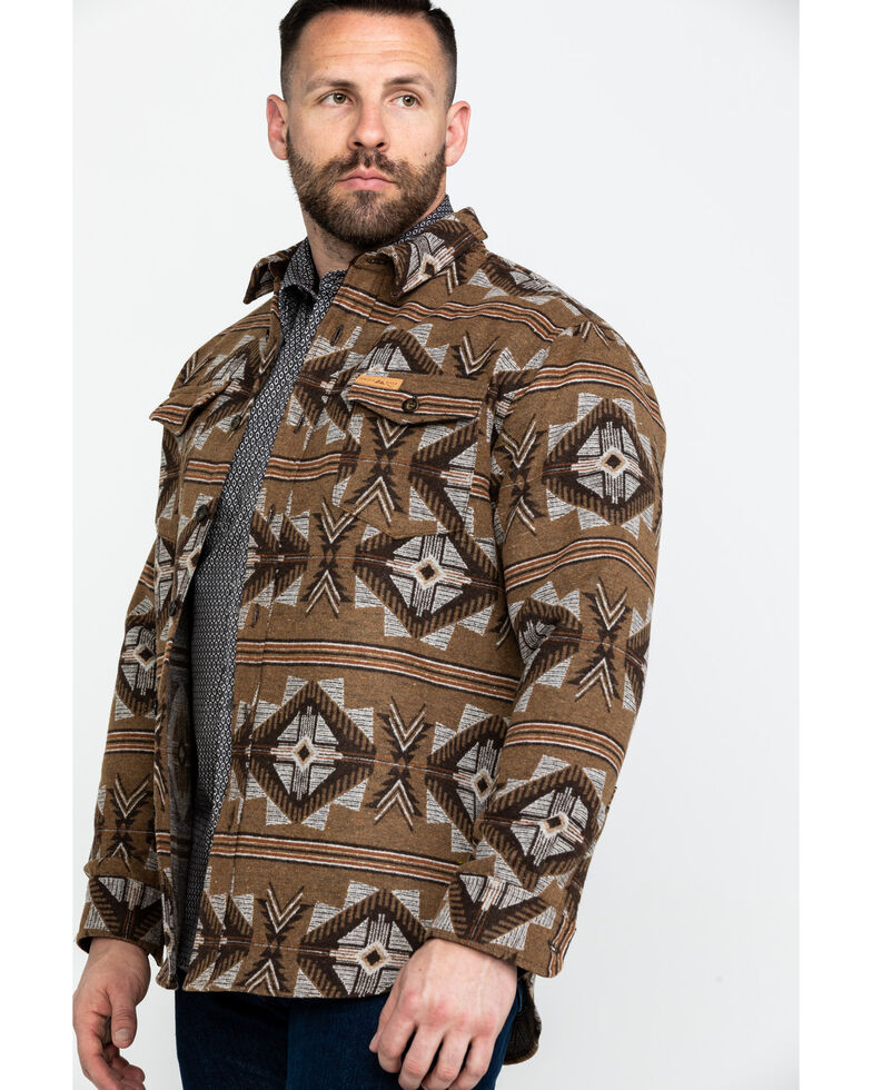 Powder River Outfitters Men's Aztec Jacquard Shirt Jacket Boot Barn