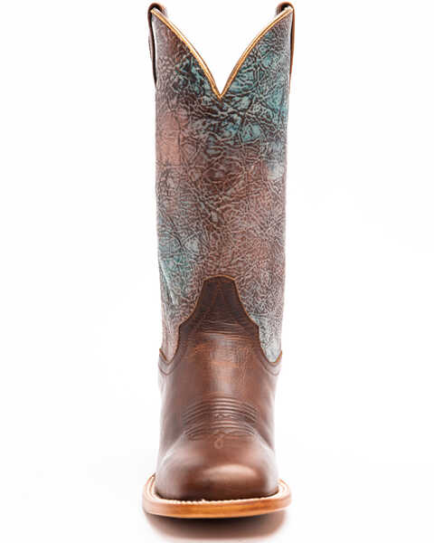Image #4 - Shyanne Women's Chocolate Verbena Western Boots - Square Toe, , hi-res