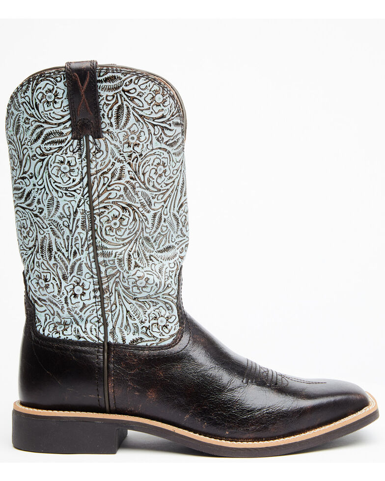 women's wide square toe boots