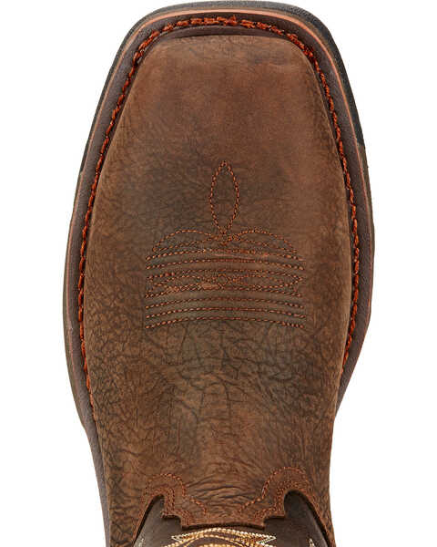 Image #4 - Ariat Men's Work Hog Composite Toe WP Work Boots, Brown, hi-res