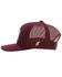 Image #3 - Hooey Doc Ball Cap, Maroon, hi-res