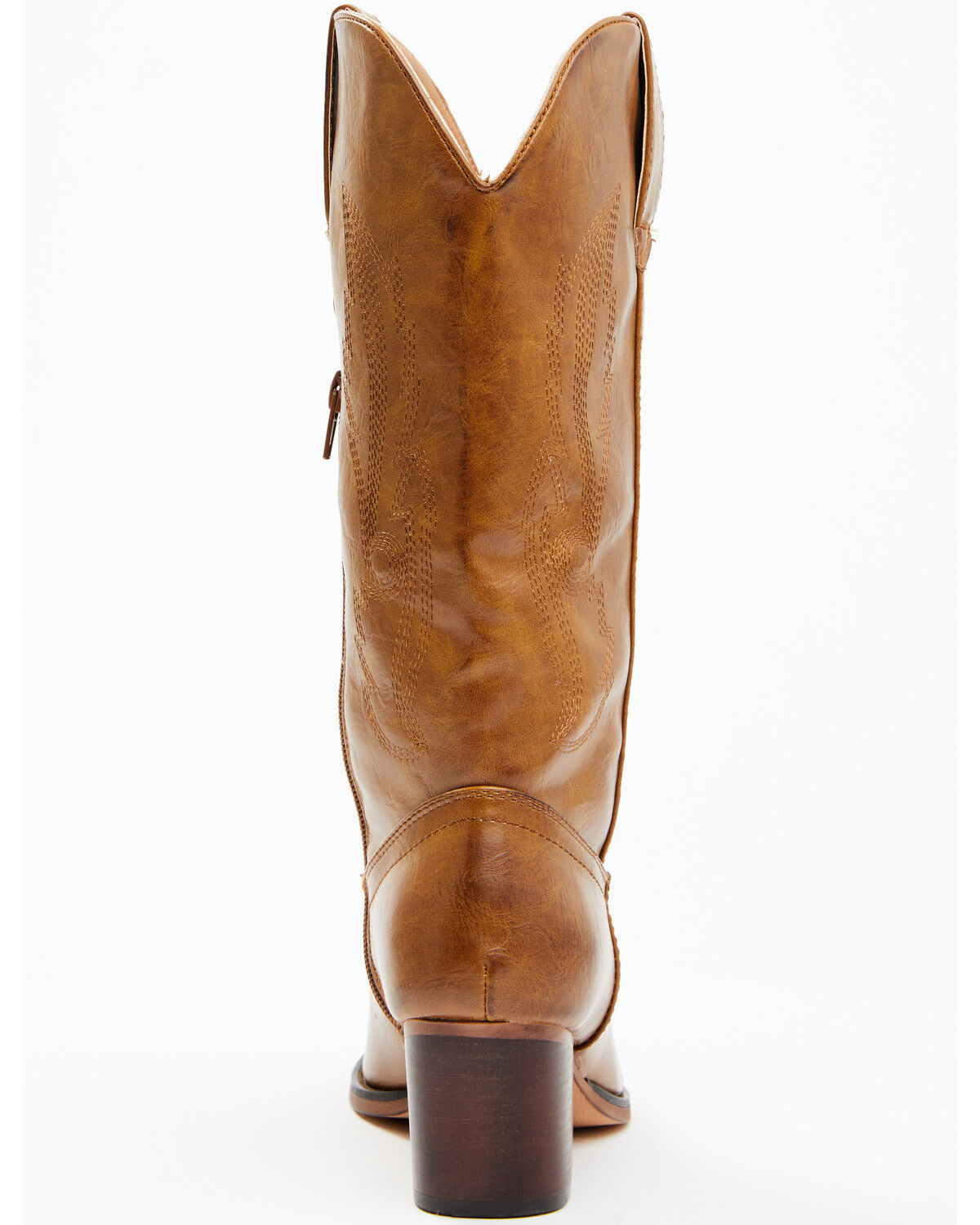 Image #5 - Roper Women's Nettie Western Boots - Round Toe, Tan, hi-res