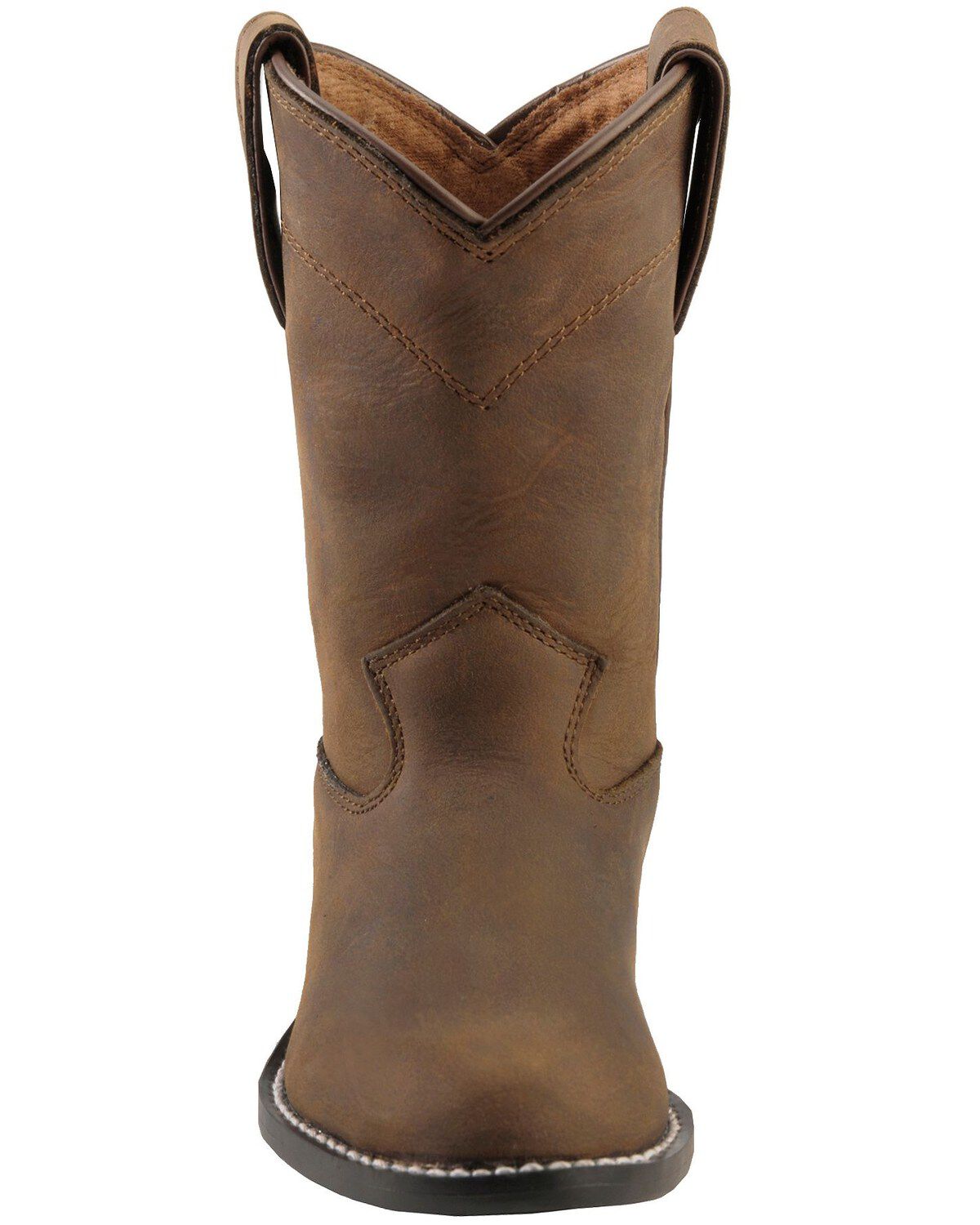 Image #4 - Justin Boys' Roper Cowboy Boots - Round Toe, , hi-res