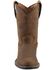 Image #4 - Justin Boys' Roper Cowboy Boots - Round Toe, , hi-res