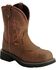 Image #1 - Justin Gypsy Women's Wanette 8" EH Work Boots - Steel Toe, Aged Bark, hi-res