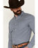 Image #2 - Cody James Men's Diamond Geo Print Long Sleeve Button-Down Stretch Western Shirt, Navy, hi-res
