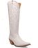 Image #1 - Dingo Women's Raisin Kane Tall Western Boots - Snip Toe, White, hi-res