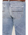 Image #4 - Ariat Men's Beckett Dax Light Wash Relaxed Straight Stretch Denim Jeans, Light Wash, hi-res