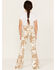 Image #3 - Saint & Hearts Girls' Cowhide Print Pull On Flare Pants, Taupe, hi-res