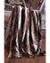 Image #1 - Carstens Home Brown Striped Chinchilla Plush Faux Fur Throw Blanket, Brown, hi-res