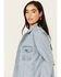 Image #2 - Show Me Your Mumu Women's Light Wash Embellished Dover Denim Jacket, , hi-res