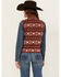 Image #4 - Shyanne Women's Southwestern Print Micro Fleece Vest, , hi-res