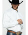 Image #3 - Cody James Core Men's Mayflower Floral Geo Print Long Sleeve Western Shirt, , hi-res