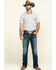 Image #6 - Cody James Men's Los Ranchos Aztec Print Short Sleeve Western Shirt , , hi-res