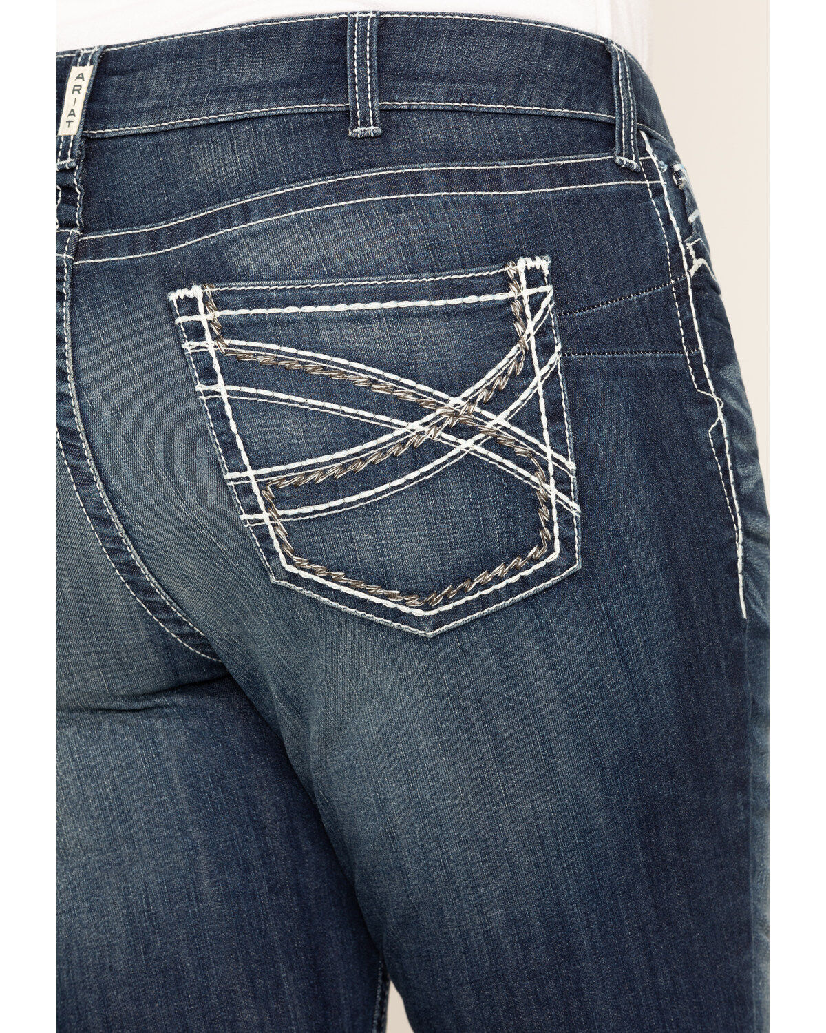 Ariat Women's Mid Rise Bootcut Real Riding Jeans - Plus