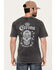 Image #4 - Changes Men's Corona Skull Logo Short Sleeve Graphic T-Shirt, Black, hi-res