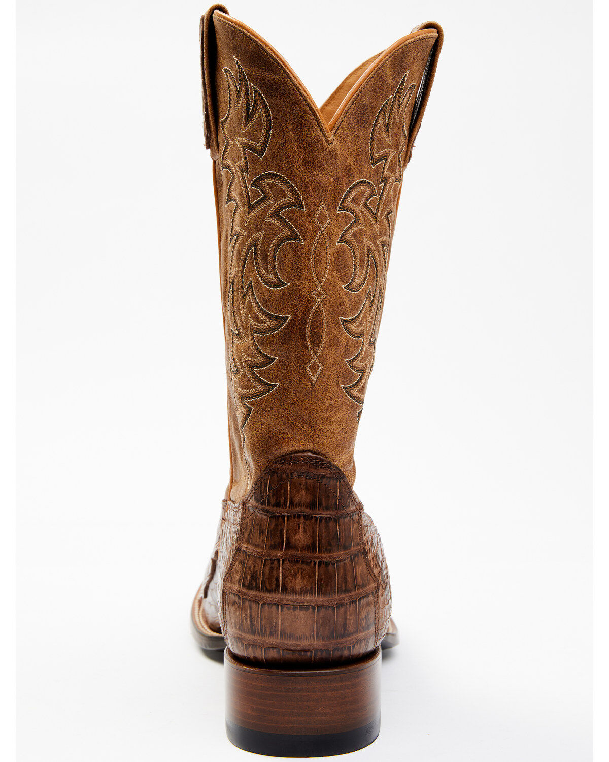 Product Name:  Cody James Men's Nuez Exotic Caiman Skin Western Boots - Broad Square Toe