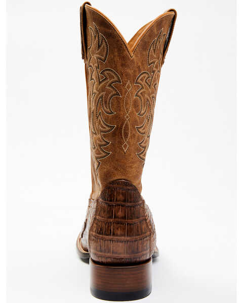 Image #5 - Cody James Men's Nuez Exotic Caiman Skin Western Boots - Broad Square Toe, Tan, hi-res