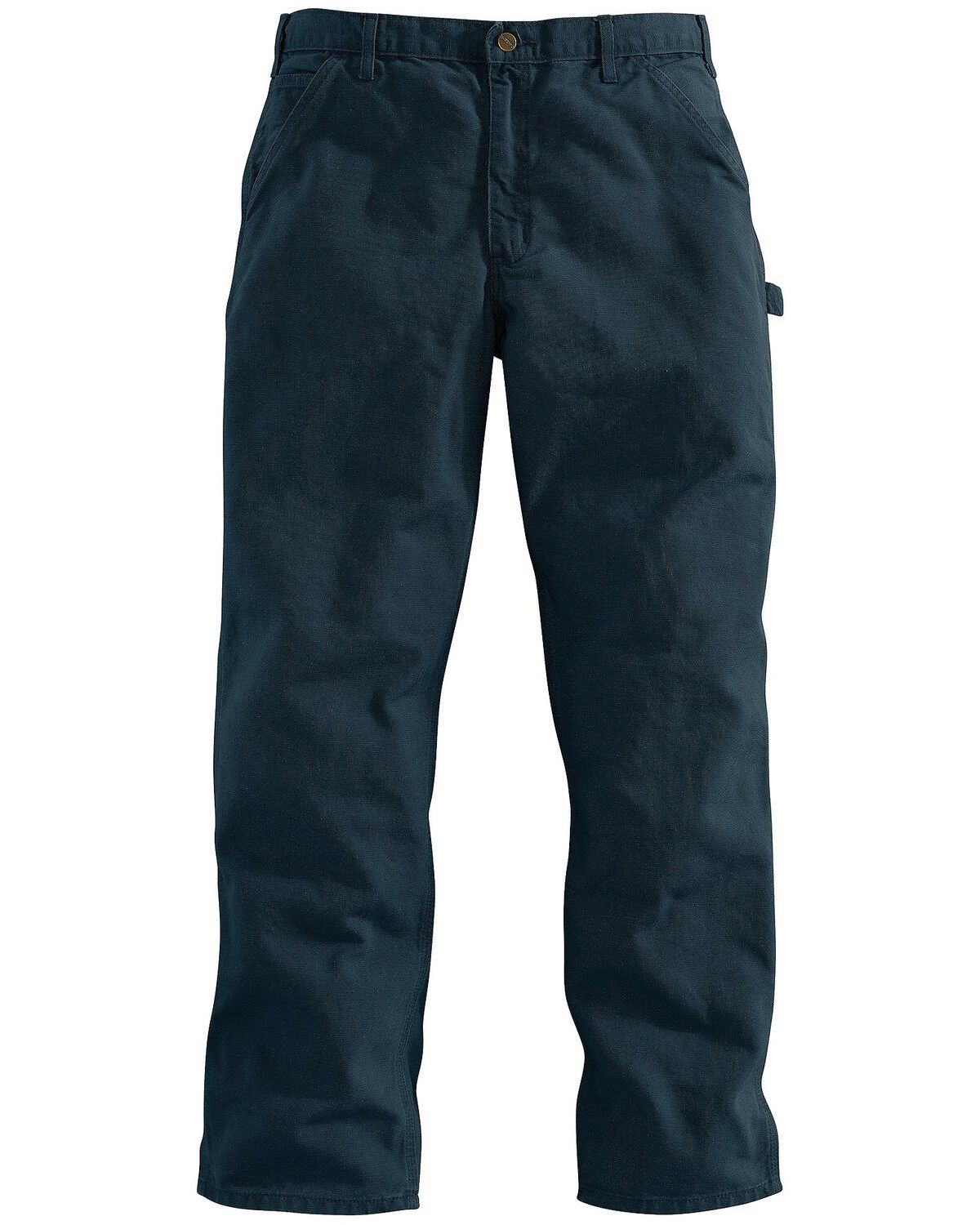 Image #2 - Carhartt Washed Duck Work Dungaree Utility Pants, Midnight, hi-res