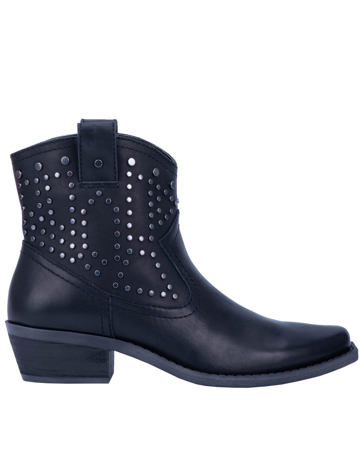 Image #2 - Dingo Women's Dusty Studded Booties - Snip Toe, , hi-res