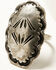 Image #2 - Shyanne Women's Isla Oasis Stamped Statement Ring, Silver, hi-res