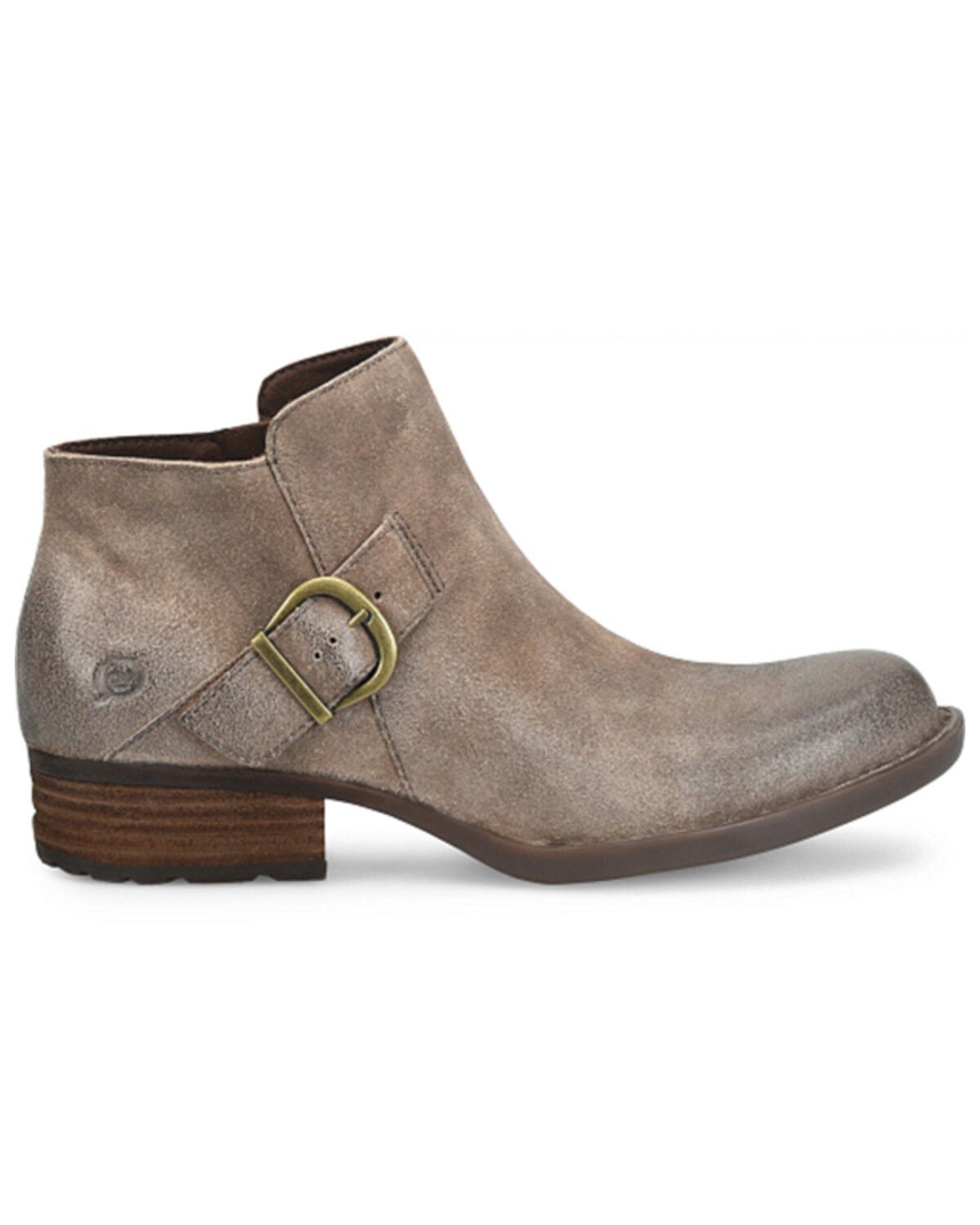 Image #2 - Born Women's Kace Booties - Round Toe, Taupe, hi-res