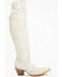 Corral Women's Glitter Overlay Tall Western Boots - Snip Toe, Beige/khaki, hi-res