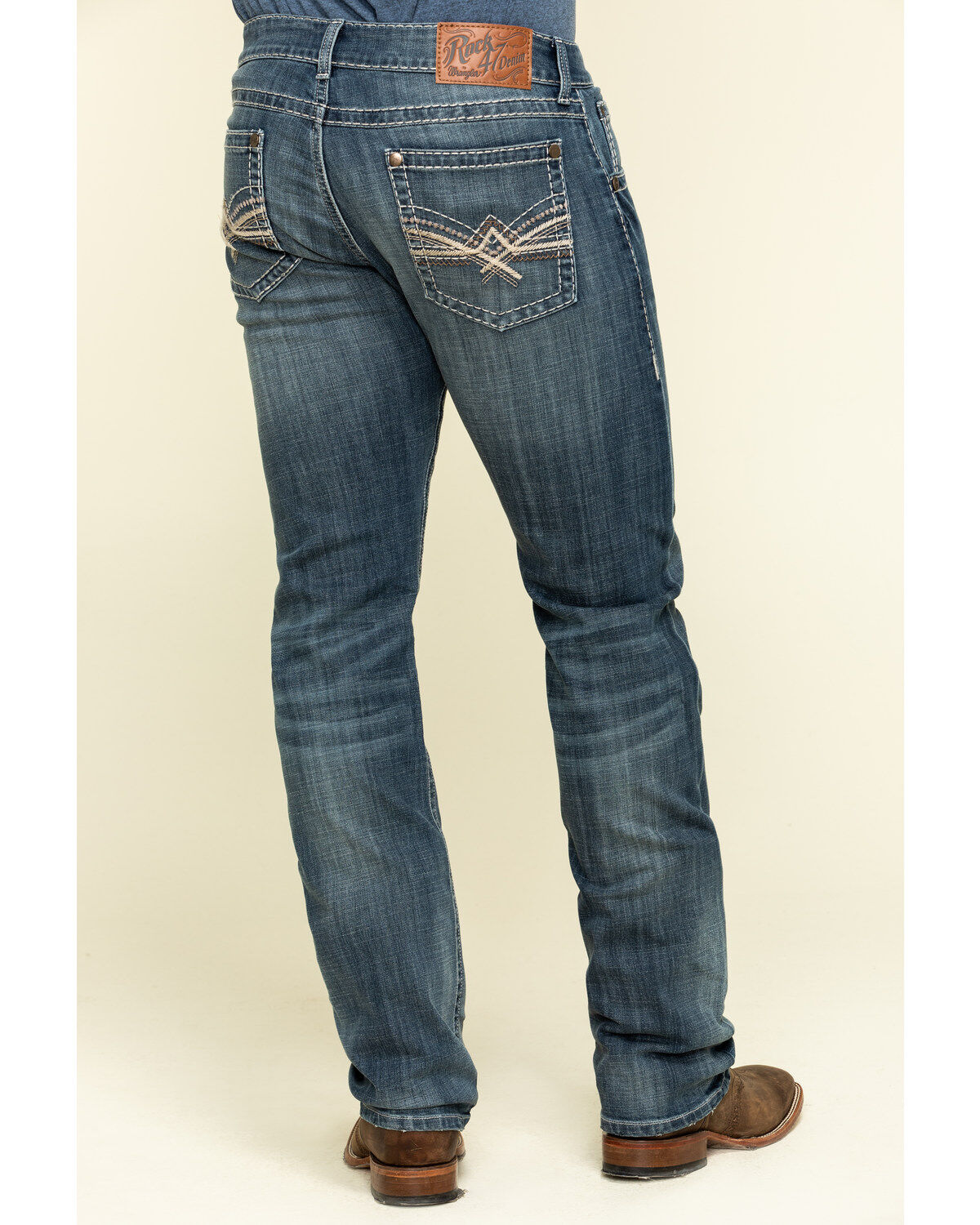 rock wrangler jeans