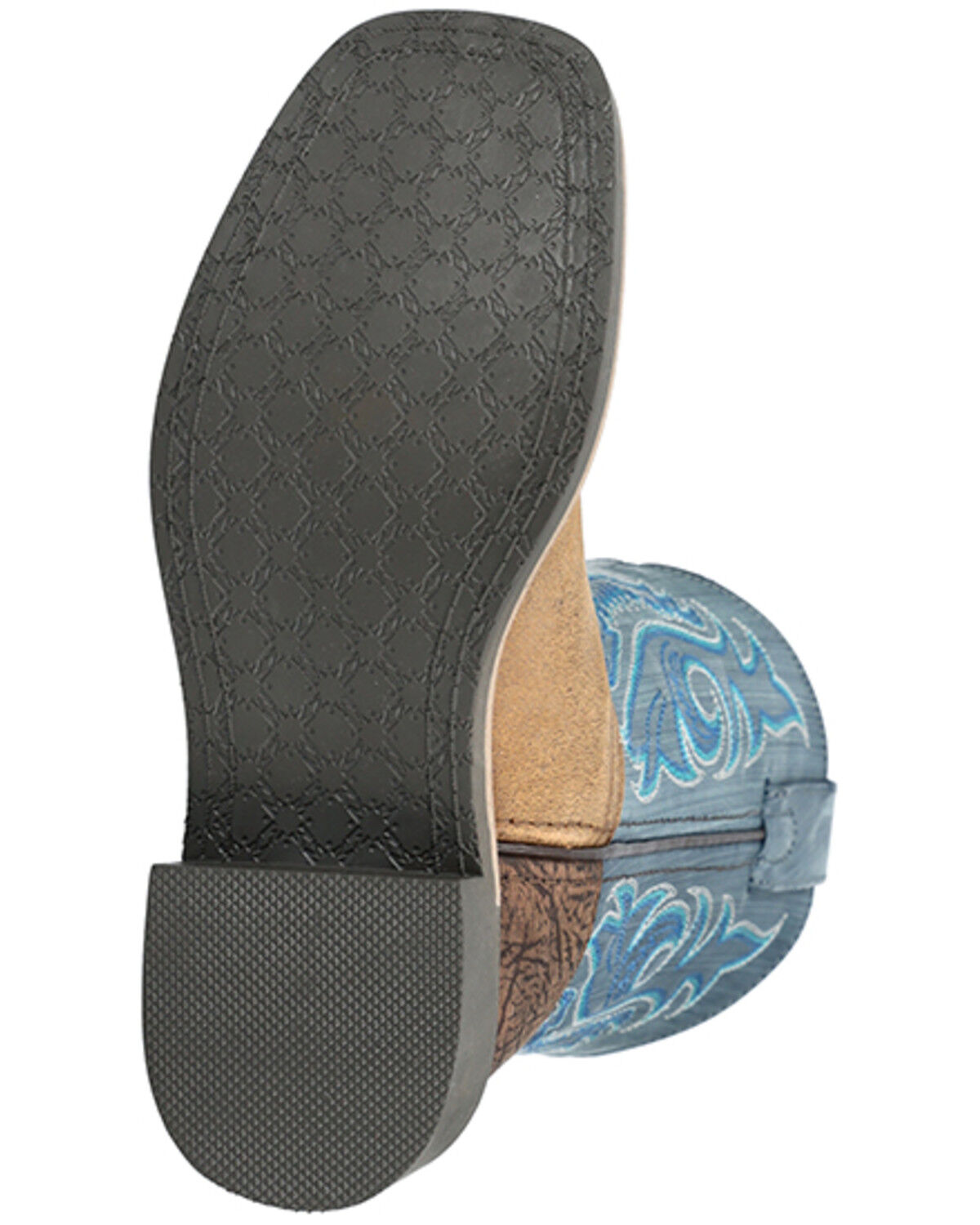 Image #7 - Smoky Mountain Boys' Cole Western Boots - Broad Square Toe, Brown, hi-res