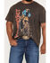 Image #3 - Wrangler Men's Wild Ride Vintage Fit Logo Short Sleeve Graphic T-Shirt, Black, hi-res