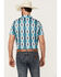 Image #4 - Rock & Roll Denim Men's Southwestern Print Short Sleeve Polo Shirt, , hi-res