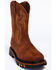 Cody James Men's 11" Decimator Western Work Boots - Steel Toe, Brown, hi-res