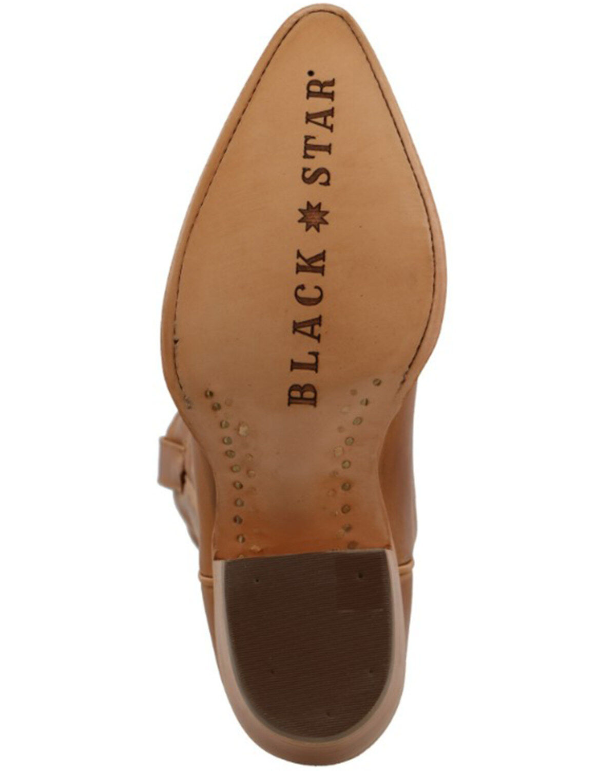 Image #7 - Black Star Women's Eden Western Boots - Round Toe, Cognac, hi-res
