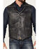 Image #3 - Cripple Creek Men's Snap-Front Moto Vest, Black, hi-res
