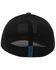 Hooey Men's Liberty Roper Mesh Back Trucker Cap, Indigo, hi-res